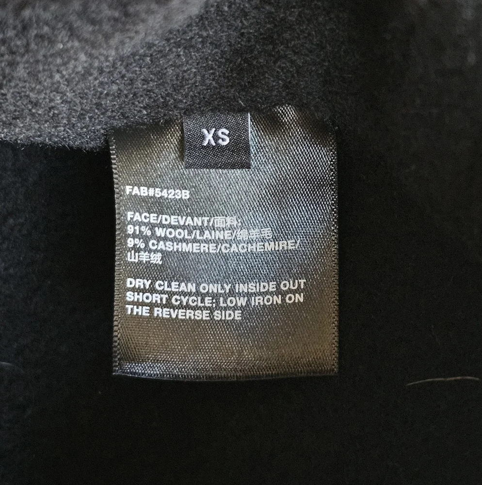 Lafayette 148 New York Wool-Cashmere Double Face Short Sleeve Jacket - Picture 7 of 9